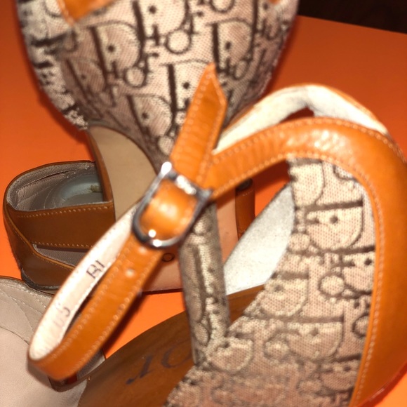 Christian Dior Ankle Strap Heels - Picture 3 of 4